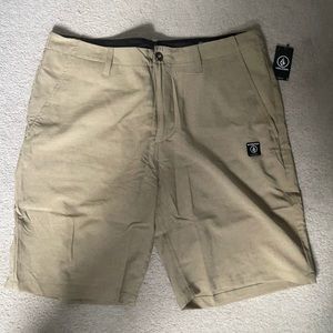 Volcom Khaki Kerosene Hybrid Shorts
